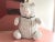 1970s Wicker Teddy Bear Lamp & Shade For Sale - Image 6 of 18