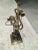 Black Postmodern Black Marble & Brass Desk Lamp For Sale - Image 8 of 13