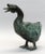 Art Deco Art Deco Bronze Garden Figure of a Standing Goose with Verdigris Patina For Sale - Image 3 of 6