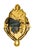 Vintage Cast Brass Medusa Door Knocker – Neoclassical / Grand Tour / Hollywood Regency For Sale - Image 9 of 10