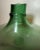 19th Century Gigantic Rare Cut Off Top Hand Blown Green Glass Demijohn Carboy Wine Bottle Jug For Sale In New York - Image 6 of 13