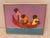 Whimsical Oil on Canvas Titled "Water Taxi" For Sale - Image 9 of 9