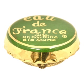 Limoges Vintage Bottle Cap Accent Box For Sale