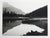 Mid 20th century photograph of mountain lake reflections attributed to Jeff Weiss (20th 21st century). Unsigned. Unframed.
