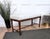 Neoclassical Italian Wooden Inlay Upholstered Bench, 1950s For Sale - Image 6 of 9