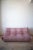 Pink Set of Pink Pearl Velvet Togo 2- and 3-Seat Sofa by Michel Ducaroy for Ligne Roset For Sale - Image 8 of 14