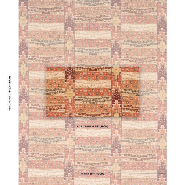 Fairuza Flatweave in spice is a stunning stripe inspired by antique tribal carpets. Space-dyed cotton and linen yarns give...