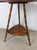 Mid Century Accent Table With Turned Wood Bamboo Style Legs For Sale - Image 11 of 18
