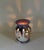 Signed Studio Pottery Pierced Luminary Candle Holder With Matching Dish For Sale - Image 12 of 13