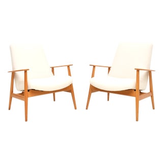 Vintage Danish Lounge Chairs, 1950s, Set of 2 For Sale