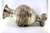 Silver Silver Vase with Floral Motifs, Figures of Swans and Engraved Friezes on Circular Base For Sale - Image 8 of 9