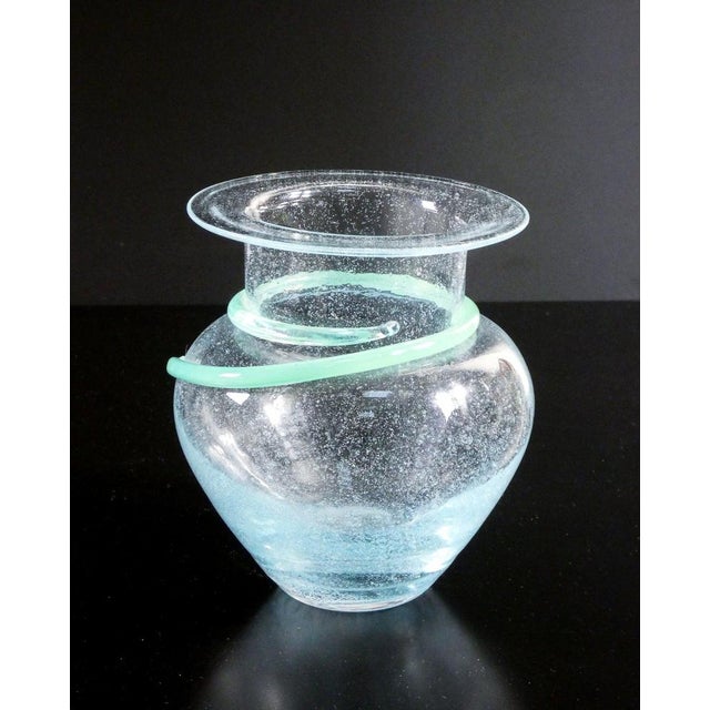 Green Vase by Monica Backstrom for Kosta Boda, 1980s For Sale - Image 8 of 8