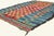 22063 Vintage Azilal Boucherouite Moroccan Rug, 04'06 x 05'06. The Harvest Blessing: A Vintage Azilal Moroccan Masterpiece...