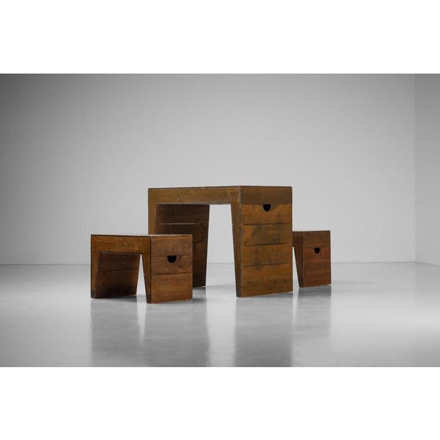 Open Table by Jan de Jong for Pauluskerk Uden, 1966 For Sale - Image 4 of 18