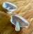 Cream 1990s Natural Shell and Mother of Pearl Caviar Dishes- Set of 2 For Sale - Image 8 of 11
