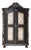 Baroque-Style Hand-Painted Wardrobe, 19th Century For Sale