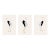 Japanese Crane Triptych, Set of 3 Art Prints, 20" X 30" For Sale