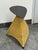 Post Modern Marble + Wicker Side Table For Sale - Image 9 of 12