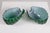 1970s Shell Wall Sconces in Glass and Brass, Italy, 1970s, Set of 2 For Sale - Image 5 of 7