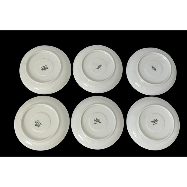 White Vintage Mid-Century Modern Rosenthal Studio Line Wolf Karnagel Punktal Gelber Design 6 Cups and Saucers For Sale - Image 8 of 11