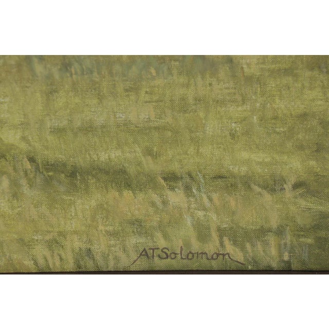 Late 20th Century Vintage Impressionist Oil/Canvas - Equestrian Scene - Signed For Sale - Image 5 of 8