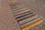 1970s Scandinavian Hand Knotted Colorful Runner For Sale - Image 4 of 10