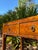 1970s Antique Chinese Ming Style Solid Elm Writing Desk or Console Table With Original Ring Pulls For Sale - Image 5 of 6