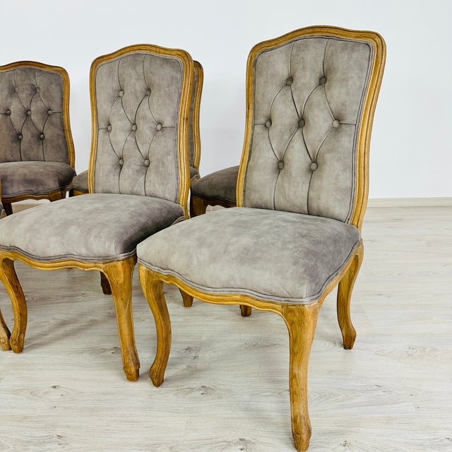 1960s Louis XV Dining Chairs – Set of 8 For Sale - Image 5 of 11