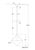 Modern AERIN for Visual Comfort Signature Sarnen Small Pendant in Matte Black with White Glass For Sale - Image 3 of 3