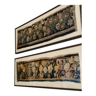 18th Century Framed Aubusson Tapestries For Sale