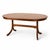 Mid-Century Teak S-Form Oval Extending Dining Table, 1960s For Sale - Image 10 of 10