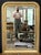 A fine large Louis Philippe arch top wall mirror from France, featuring a moulded surround with a beautiful patinated...