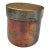 Art Deco Antique Primitive Copper & Brass Lidded Cooking Pot Tiffin Boiler C1900s For Sale - Image 3 of 10