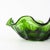 1960s Vintage Portuguese Dark Green Glass Bowl, 1960s For Sale - Image 5 of 11