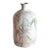 Vintage Ceramic Japanese Hand Painted Sake Bottle With Bamboos Motif For Sale