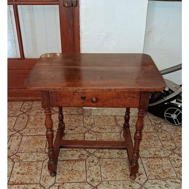 Louis XIII Walnut Cabaret Table For Sale - Image 6 of 8