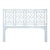 Chippendale Headboard California King - Light Blue For Sale In West Palm - Image 6 of 6
