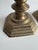 Vintage Brass Candlesticks With Black Columns – Pair For Sale In Washington DC - Image 6 of 8