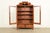 Late 19th Century Antique Victorian Carved Walnut Bookcase, Circa 1890s For Sale - Image 5 of 13
