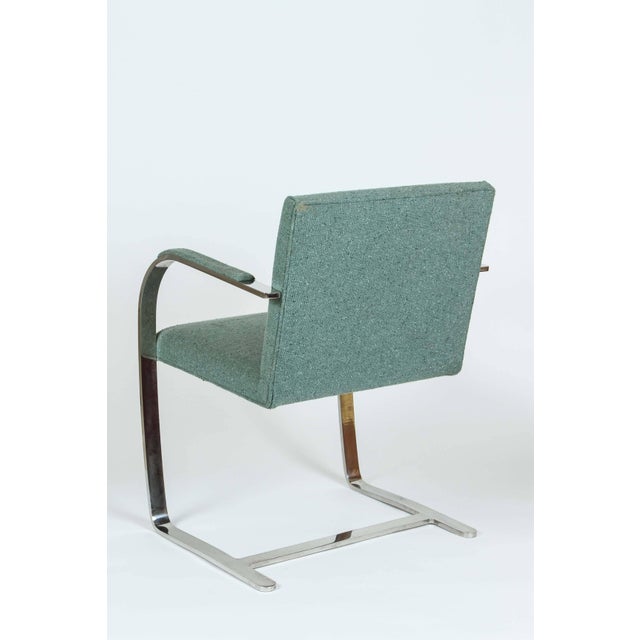 Mid 20th Century Vintage Mid Century Mies Van Der Rohe Brno for Knoll Chair- a Pair For Sale - Image 5 of 10