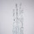 Floor Lamp Model E7T Excalibur in Transparent Glass and Stalactite Bedside Lamp by Ettore Fantasia for Sothis Murano, 1970s For Sale - Image 9 of 17