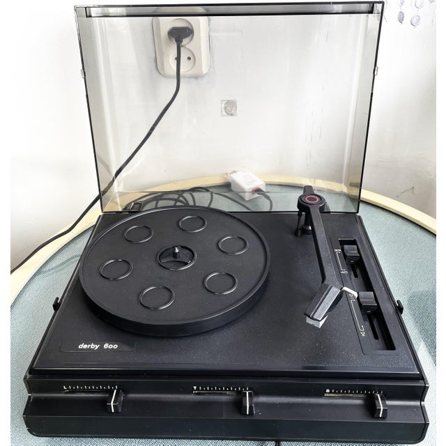 Vintage Bruns Derby 600 Turntable, GDR, 1970s For Sale - Image 14 of 14