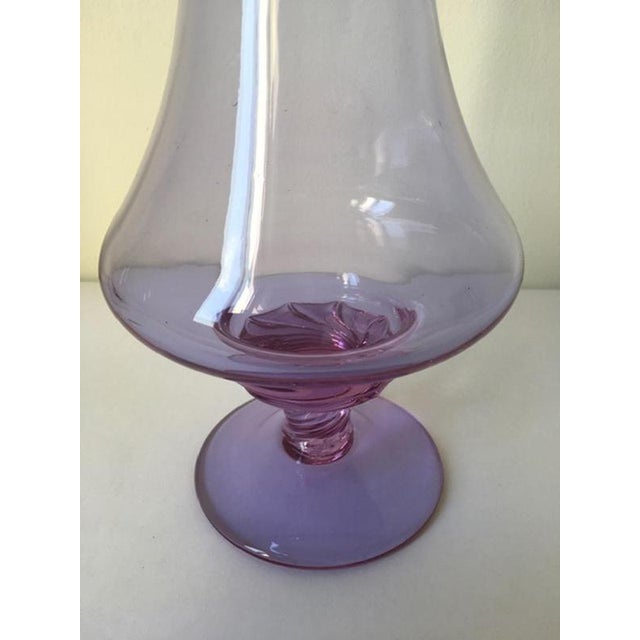 1960s Postmodern Murano Glass Bottle, Italy, 1960s For Sale - Image 5 of 18