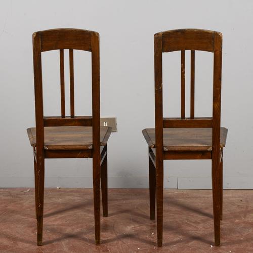 Art Nouveau Chairs, Set of 2 For Sale - Image 5 of 9