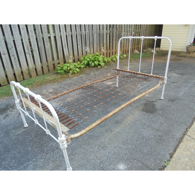 Vintage Iron Twin Bed Chairish