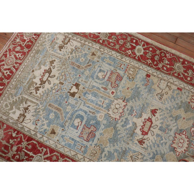 Early 20th Century Persian Malayer Rug For Sale - Image 4 of 8