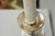 Mid 20th Century International Victorian Silver Plate Floral Repousse Candlestick Table Lamp Pair For Sale - Image 15 of 18