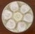 Hand Painted European Pottery Oyster Plate For Sale - Image 4 of 12