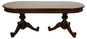 Rosewood Parlor Coffee Table, 1960s