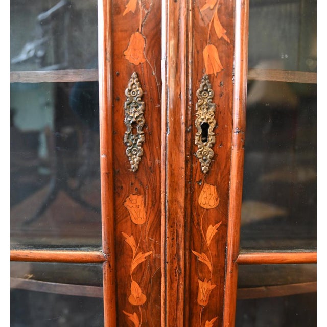 Dutch Marquetry Bookcase, 1820 For Sale - Image 4 of 11